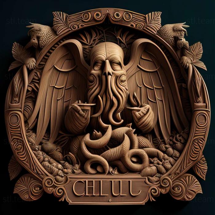 3D model Cthulhu Saves Christmas game (STL)